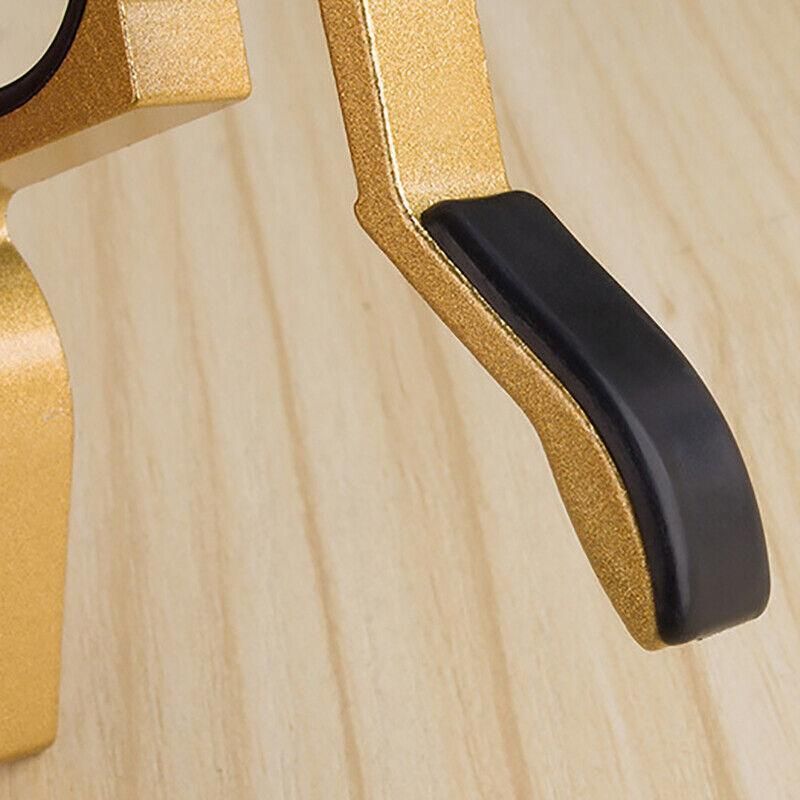 Premium Alloy Capo Quick Change Trigger Clamp For Guitar Banjo Ukulele Mandolin - Red
