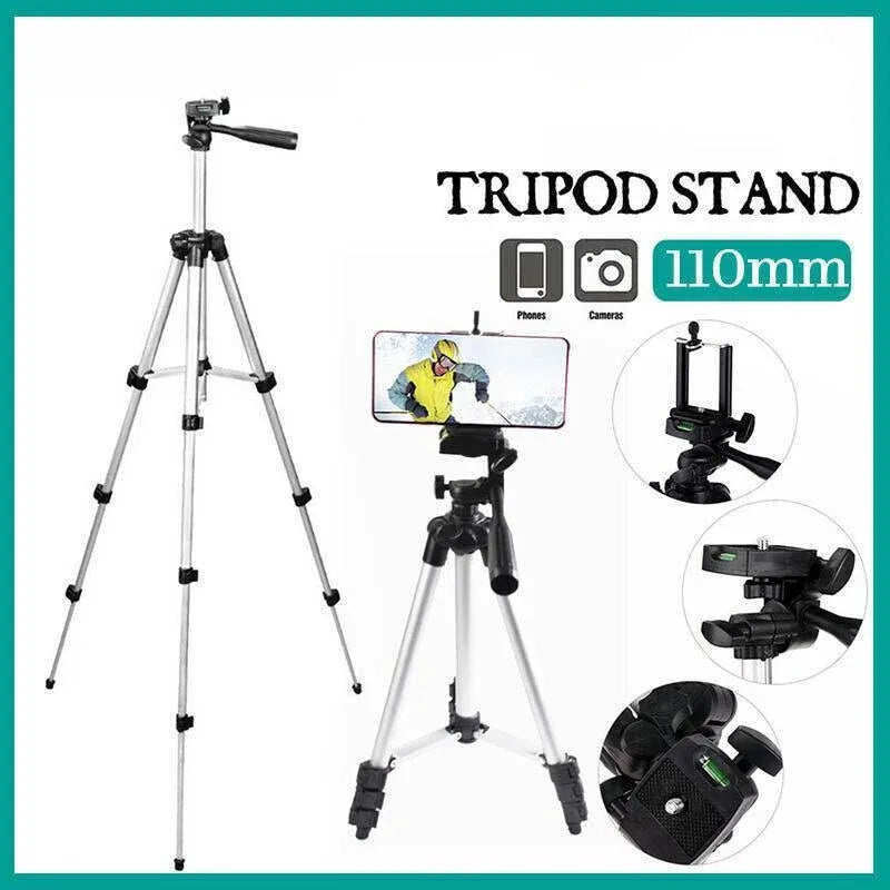 Tripod Stand with Phone Holder for Camera iPhone DSLR Travel Photography