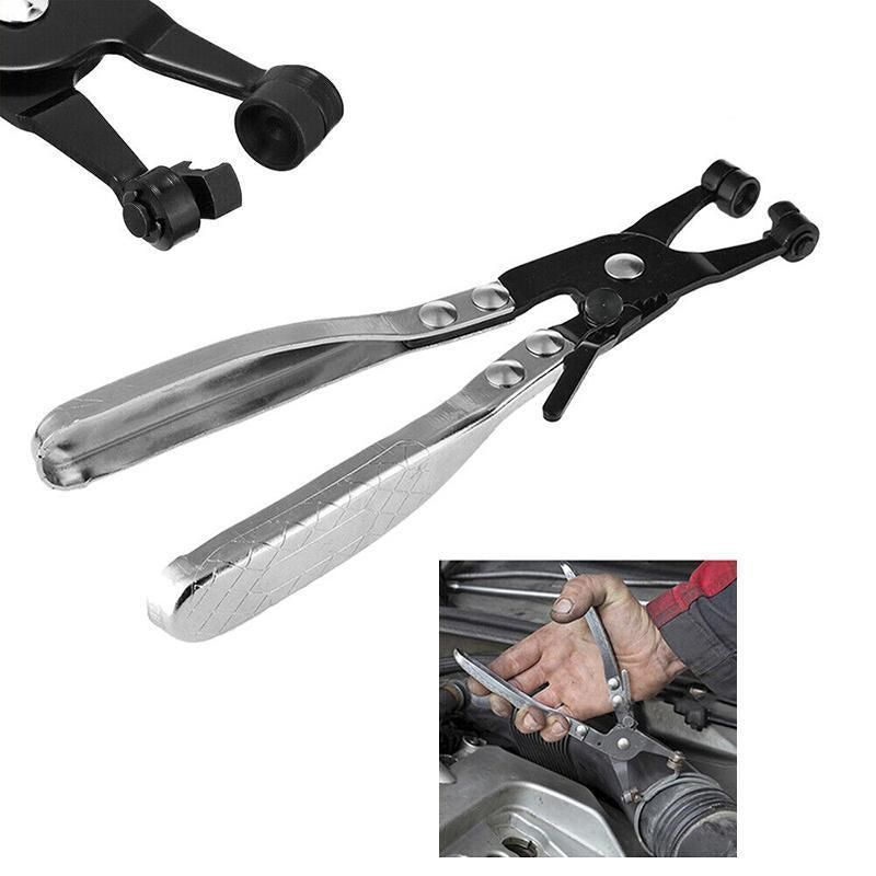 45 Degree Water Pipe Hose Clip Pliers Clamp Swivel Drive Jaw Locking Removal Tool