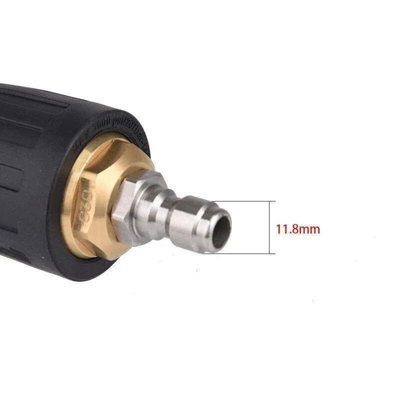 4000Psi Turbo Nozzle For Pressure Washer Rotating Nozzle And 5 Tips 1/4inch