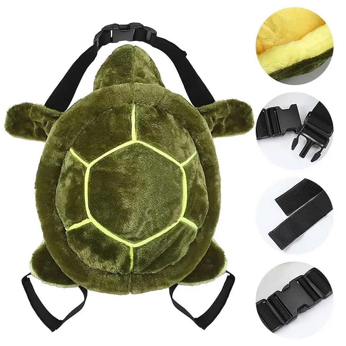 Ski Protection Plush Hip Pad Cartoon Turtle Skateboard Mat Snowboarding Gear - L