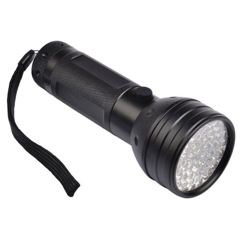 UV Torch Ultra Violet Flashlight Blacklight Light Lamp 51 Led 395 nm Aluminum