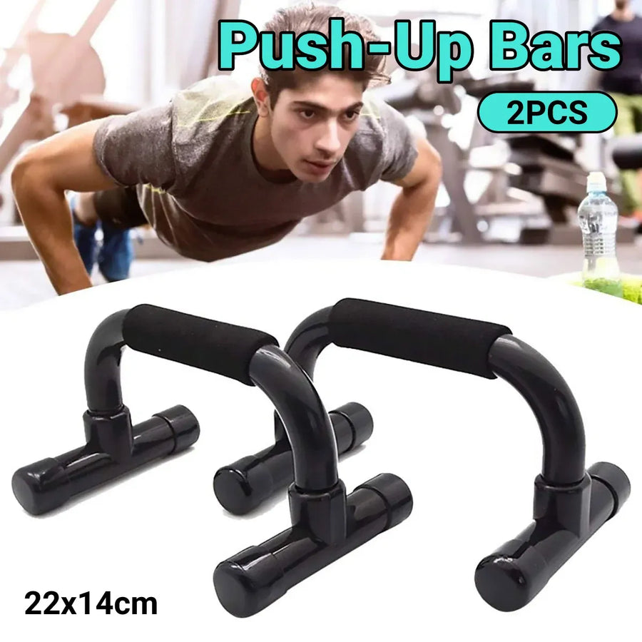 Home Sponge Foam Push Up Bars H-shaped Trainer Men Women Home Fitness Equipment