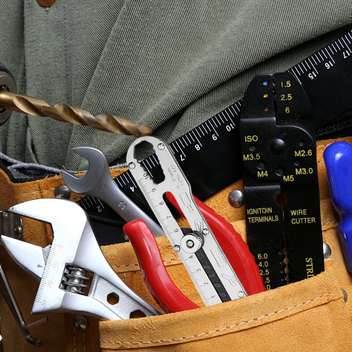 1 Set Multifunctional Stainless Steel Utility Knife Wallpaper Edge Cutting Tool