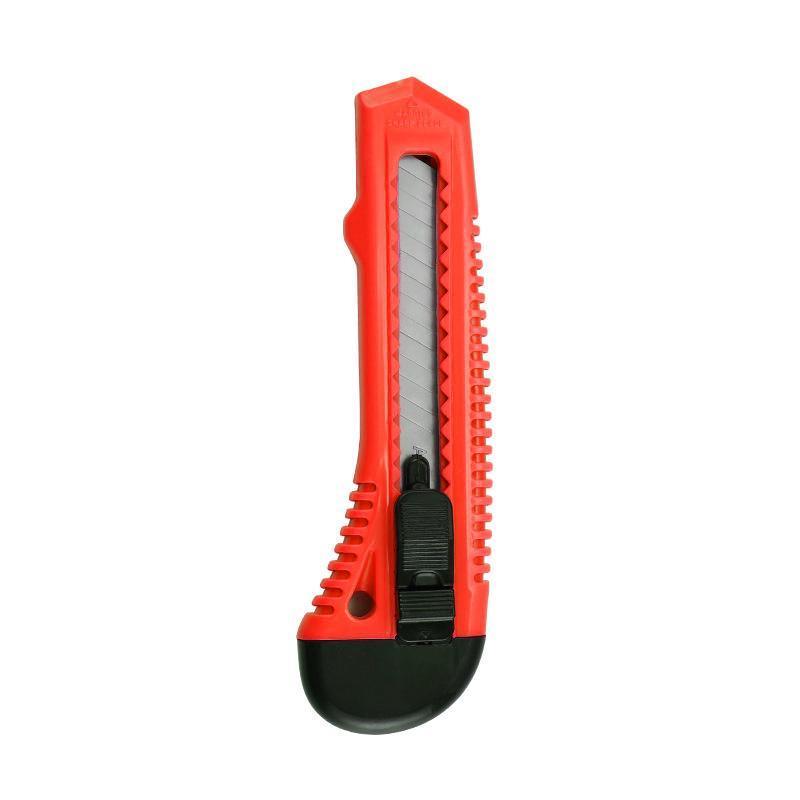 1/2/3PCS Utility Stanley Knife With Blades Blade Retractable Heavy Duty Box Cutter - Yellow-1PC