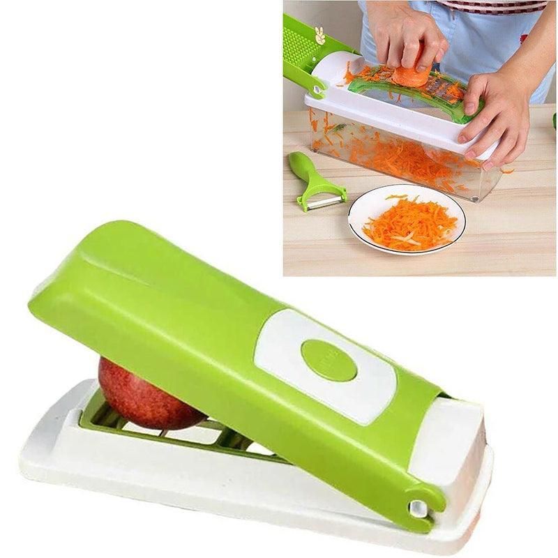 12 In 1 Food Slicer Dicer Nicer Container Chopper Peeler Vegetable Fruit Cutter