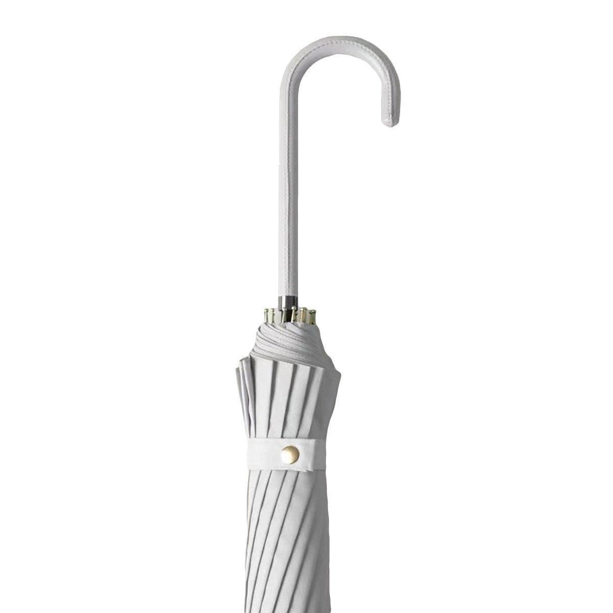 Large 16 Bone Automatic Umbrella Unisex Long Handle Dual Use Rain Sun Umbrella - Purple