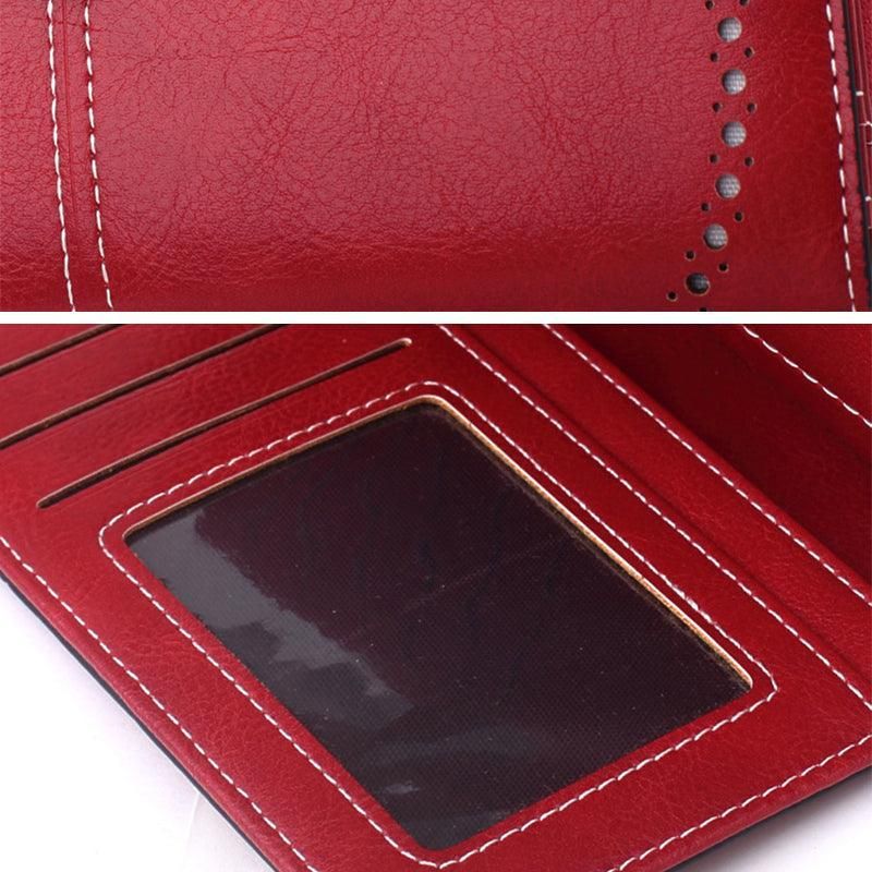 Women Wallets Purse Organizer Pouch Bag Credit Card Cash Holder Case Handbag Au - Black