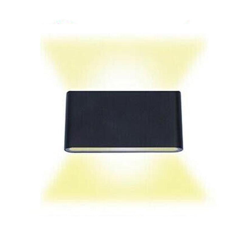 LED Wall Light IP65 Waterproof Modern Up Down Outdoor Indoor Sconce Lamp - Wall Light-White-Cool