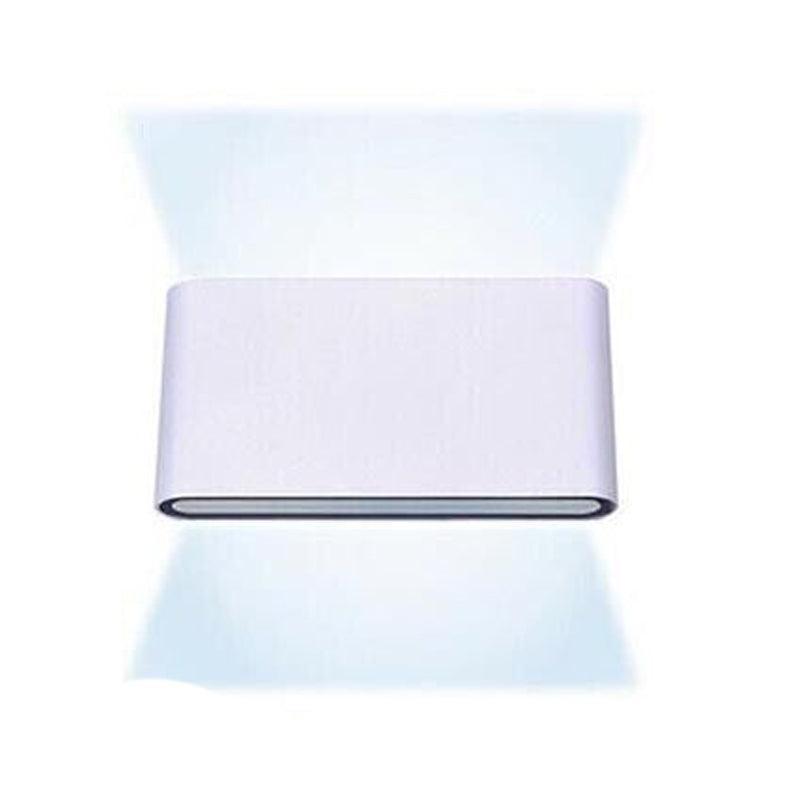 LED Wall Light IP65 Waterproof Modern Up Down Outdoor Indoor Sconce Lamp - Wall Light-White-Warm