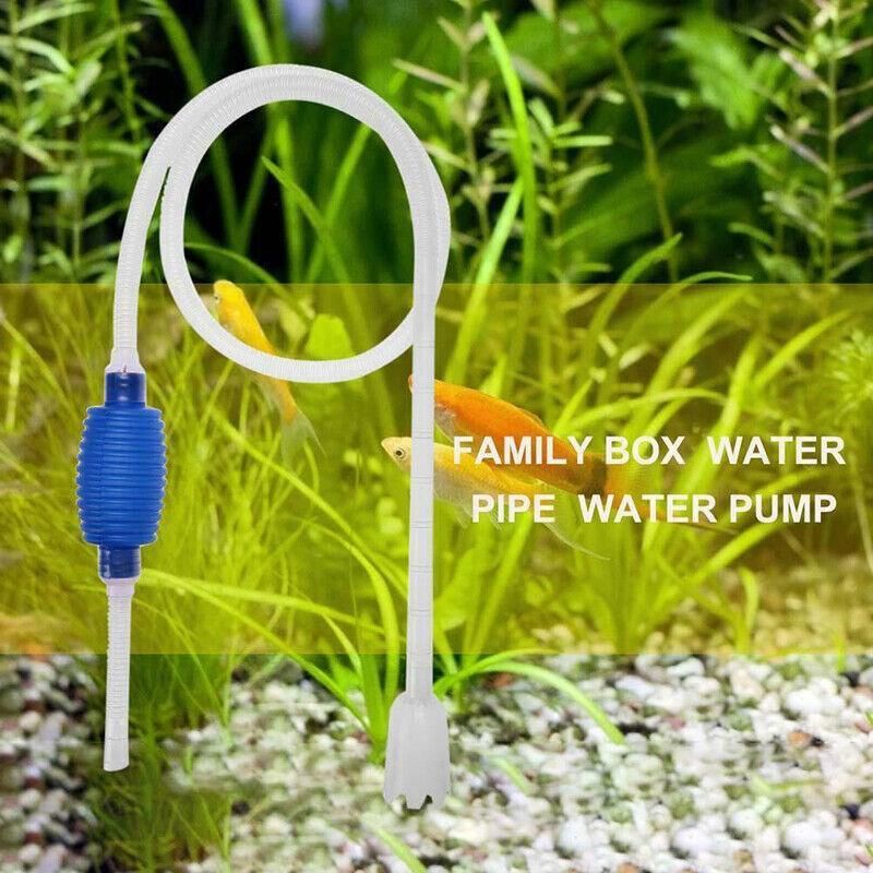Large Aquarium Fish Tank Gravel Cleaner Syphon Vacuum Water Changer Siphon Hose