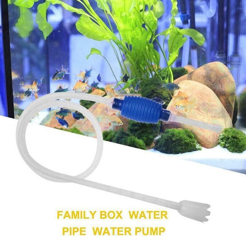 Large Aquarium Fish Tank Gravel Cleaner Syphon Vacuum Water Changer Siphon Hose