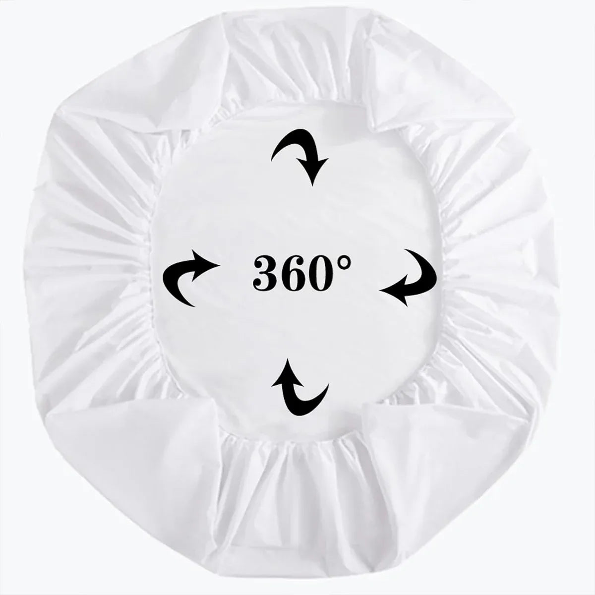 Waterproof Mattress Protector Fitted Sheet Bed Cover for Single King Single Double Queen - 99x190cm