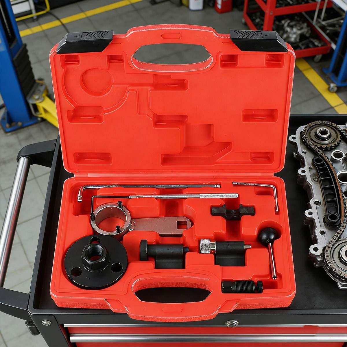 Engine Timing Tool Kit For VW Audi 1.6/2.0 Diesel Engines Camshaft Locking Tools