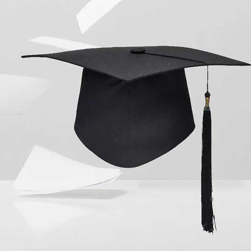 Mortarboard Graduation Hat Academic Cap Black Bachelor Master Chancellor Hat Au