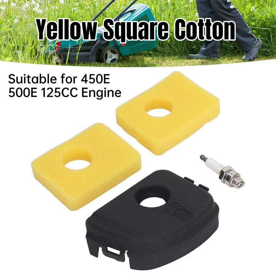 Yellow Square Cotton Lawn Mower Accessories Replacement Parts for Efficient