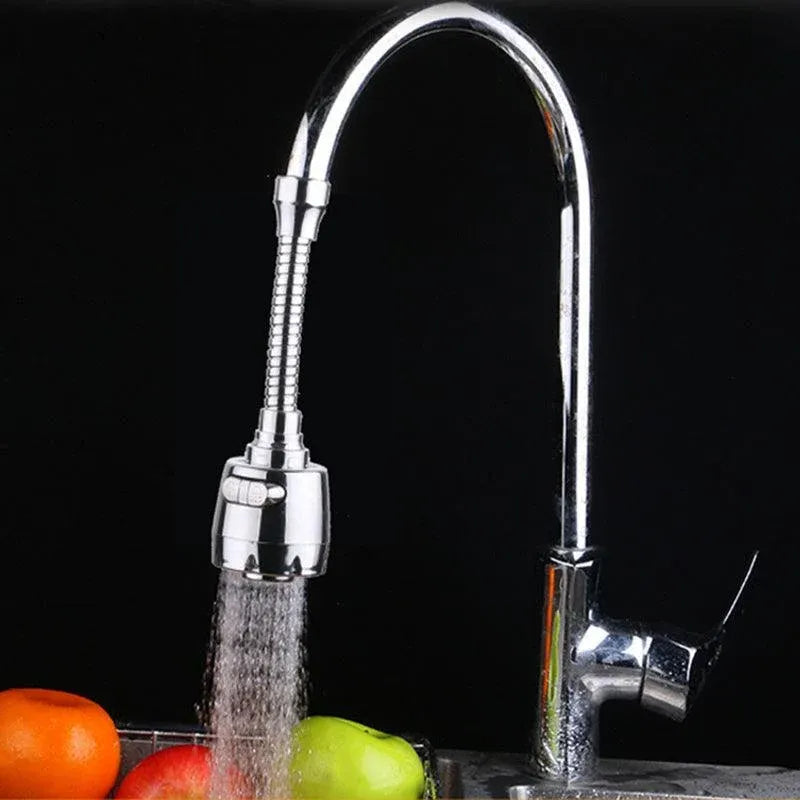 Kitchen Universal Faucet Splash-Proof Head Pressurized Nozzle Bubbler 360° Au