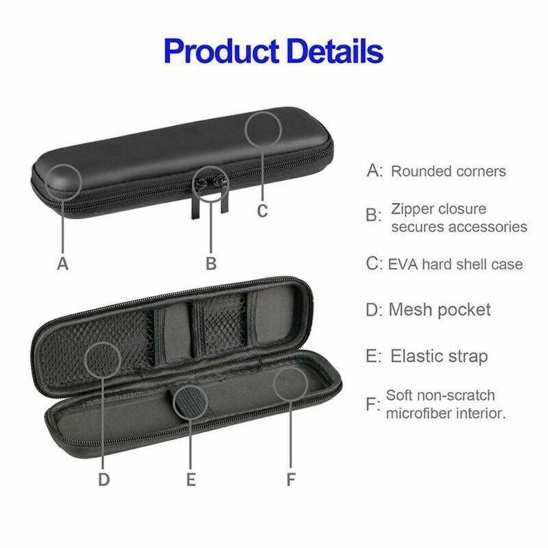 Portable Multi Functional Zipper Stationery Case Travel Office Organizer Pouch
