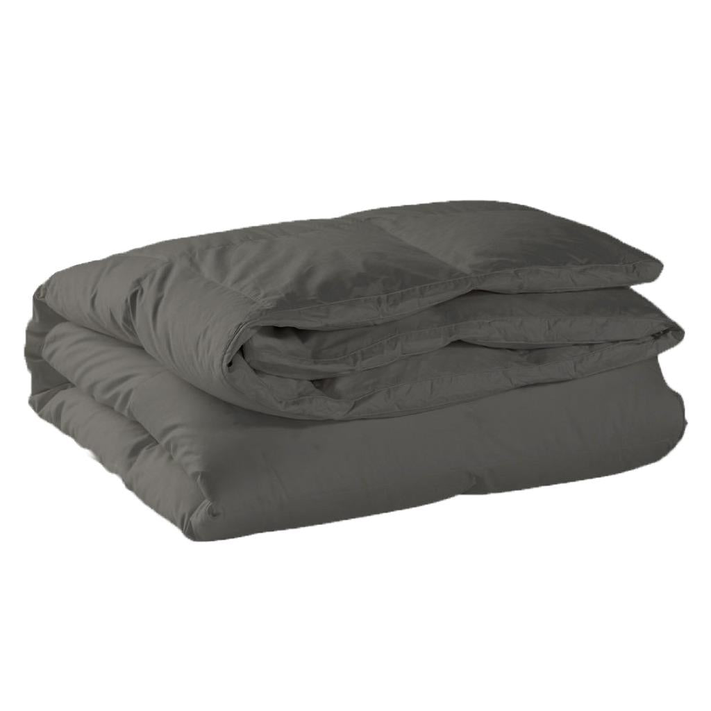 Summer Comfort Queen Bamboo Blend Quilt - Australian Made 200GSM in Grey