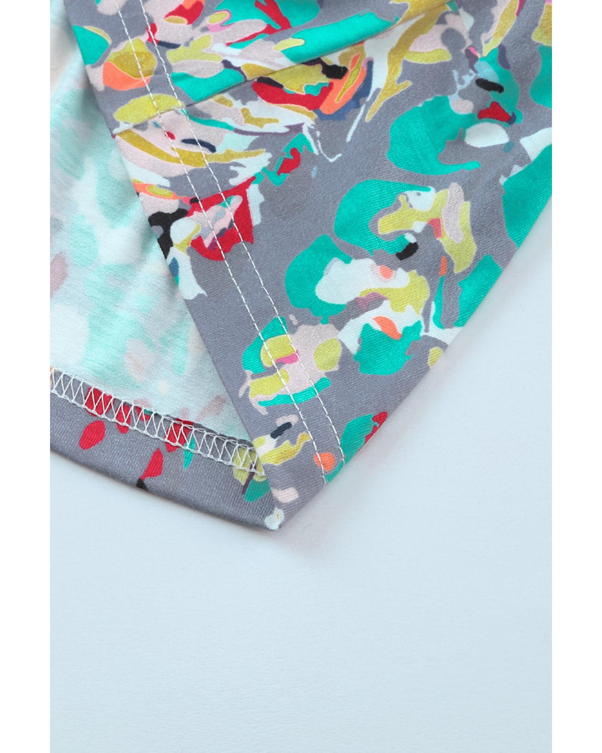 Azura Floral Ruffle Sleeve Babydoll Top - S