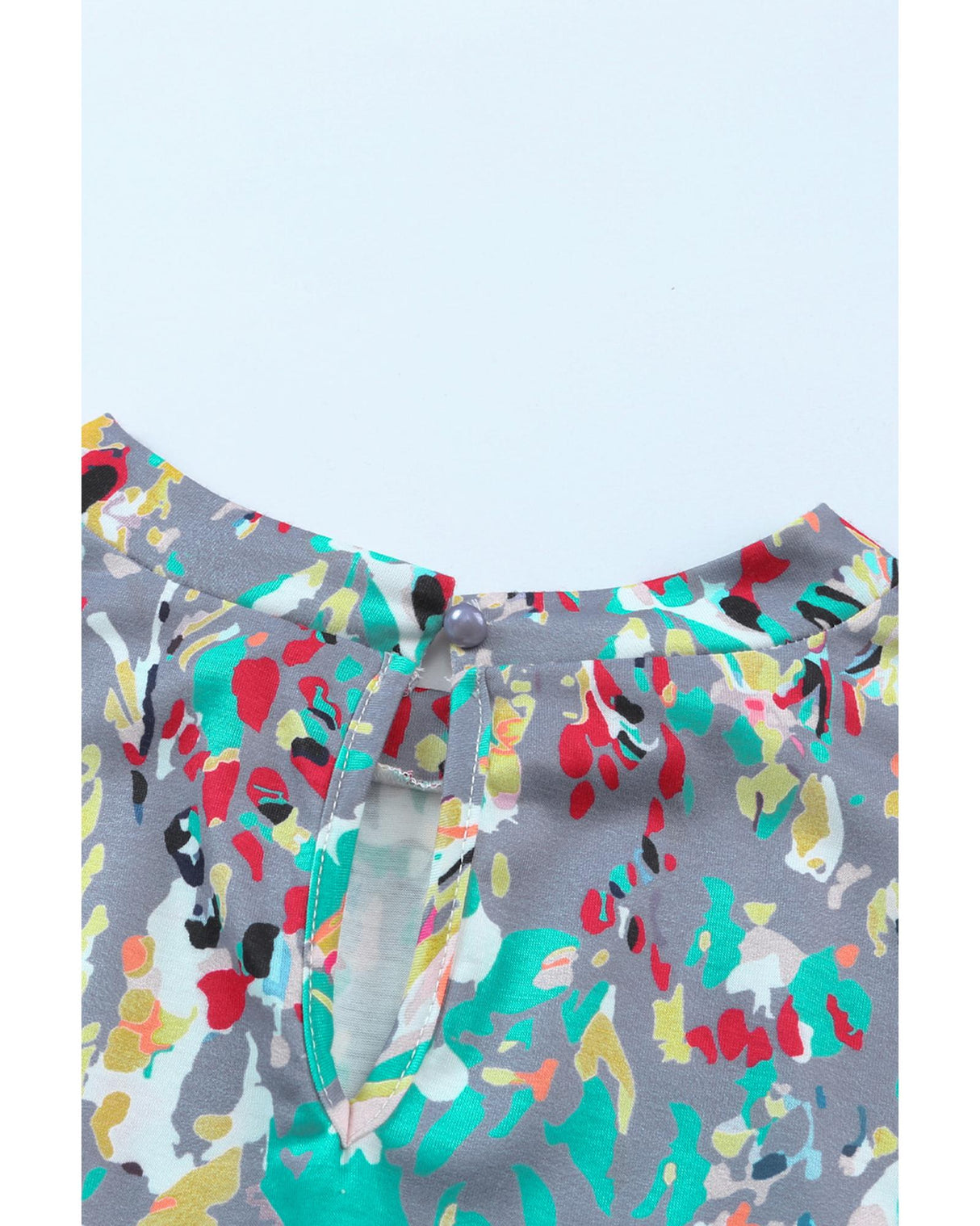 Azura Floral Ruffle Sleeve Babydoll Top - S