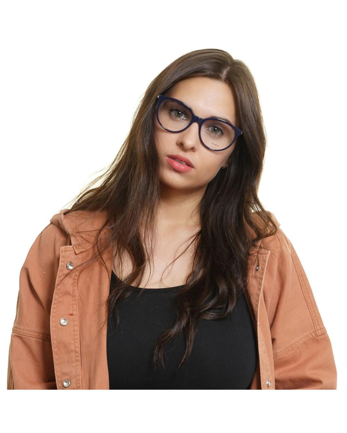 Tod's Women's Round Blue Optical Frames - One Size