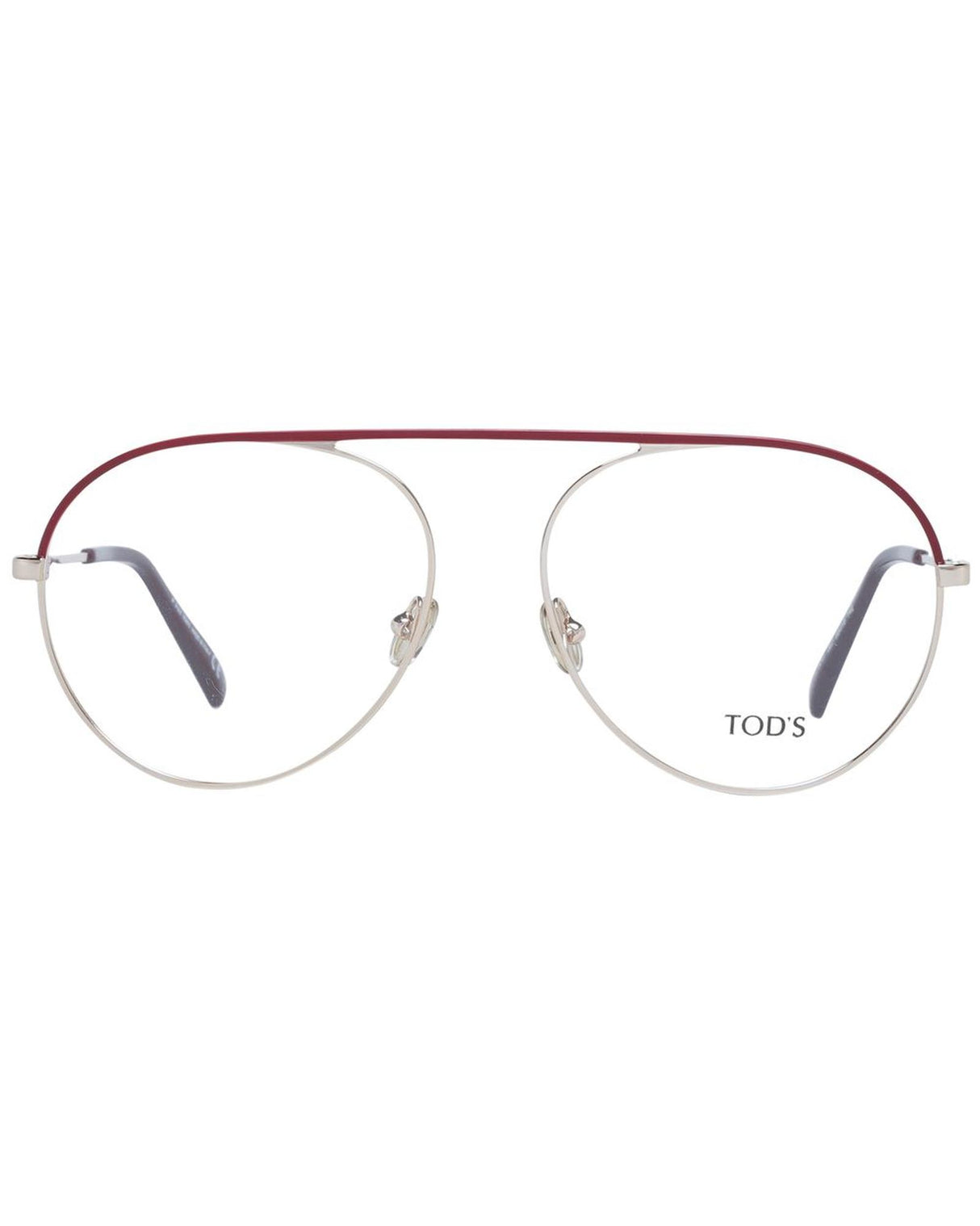 Tod's Women's Aviator-Style Red Optical Frames - One Size