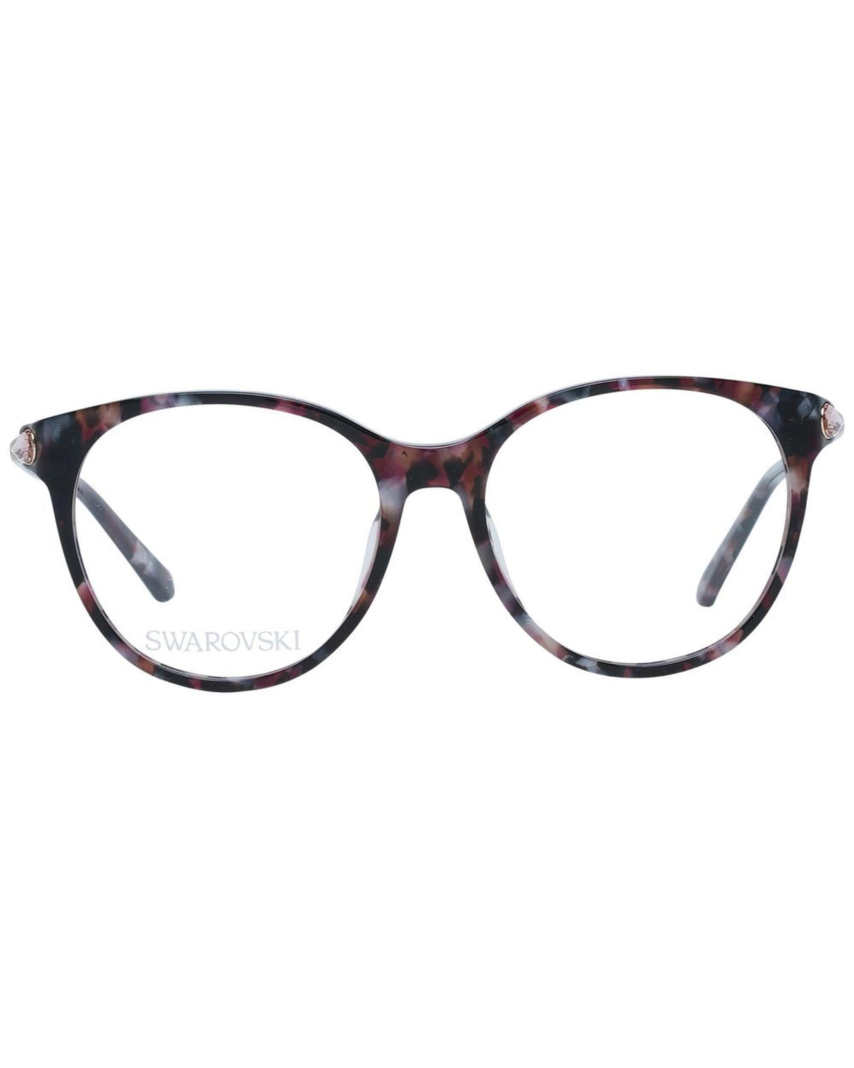 Swarovski Women's Elegant Brown Round Optical Frames - One Size