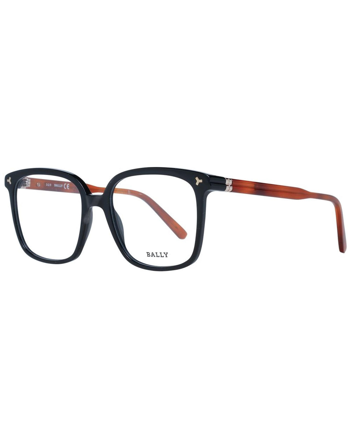 Bally Women's Square Black Optical Frames - One Size
