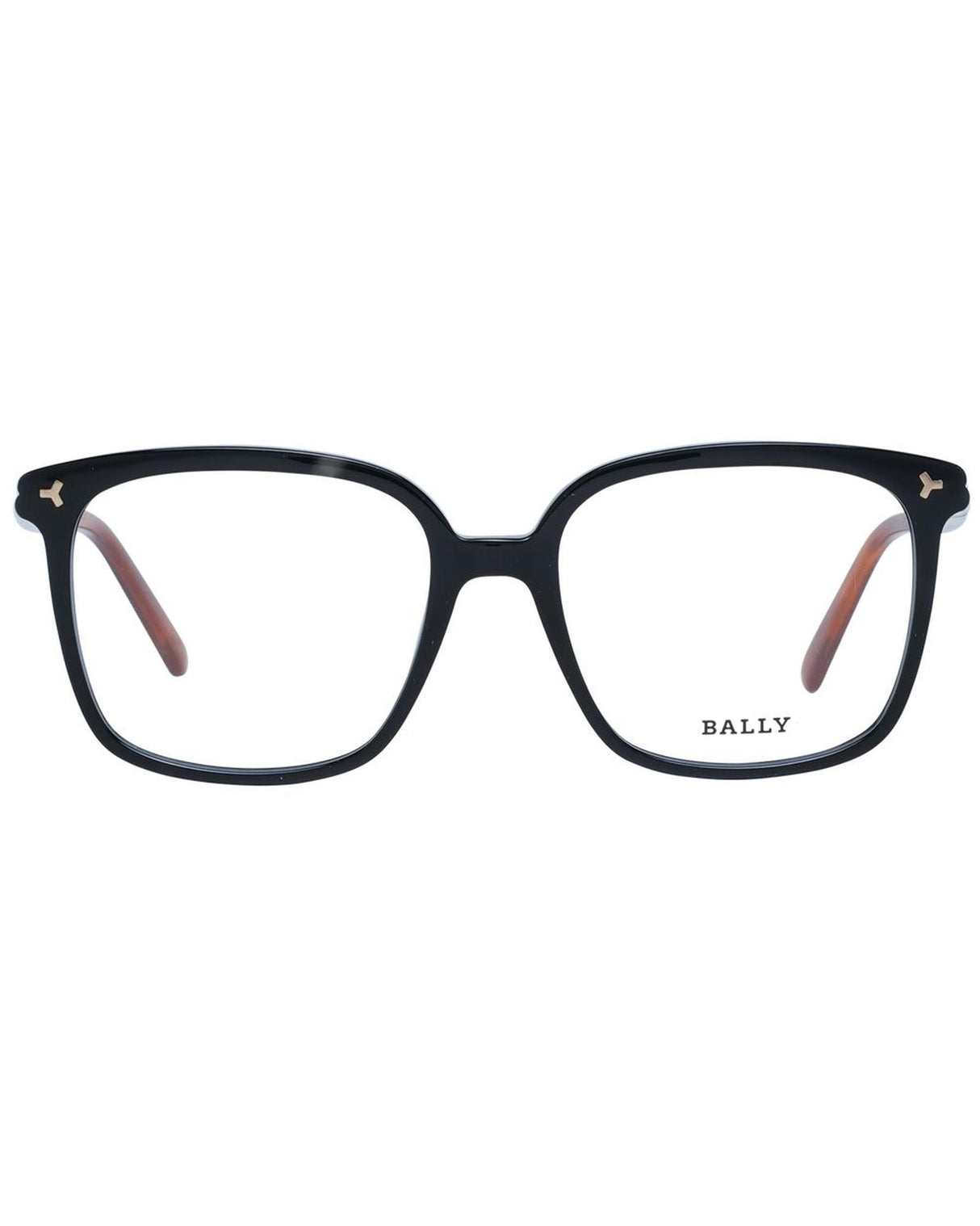 Bally Women's Square Black Optical Frames - One Size