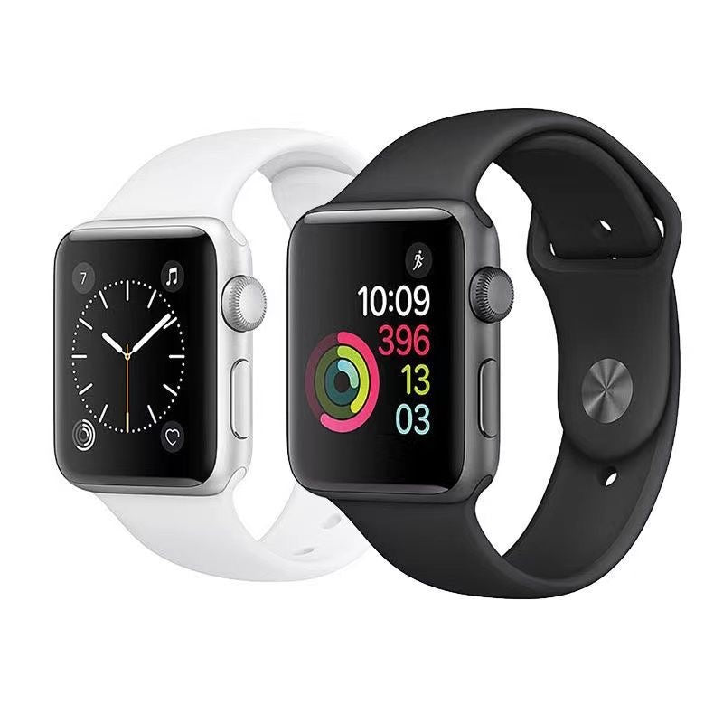 Smart Watch 44mm Bluetooth call Screen True Multidial Blood Oxygen Game Sports Mode Pro FOR IOS and Android Black with 2 straps