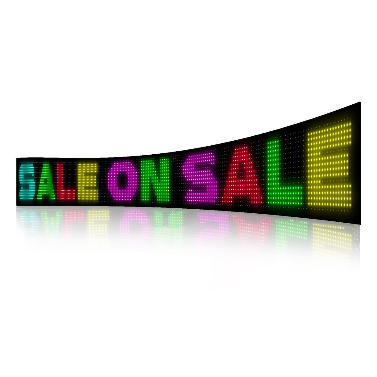 Programmable LED Matrix Panel Flexible Screen IP65 with APP Control 192*1762mm