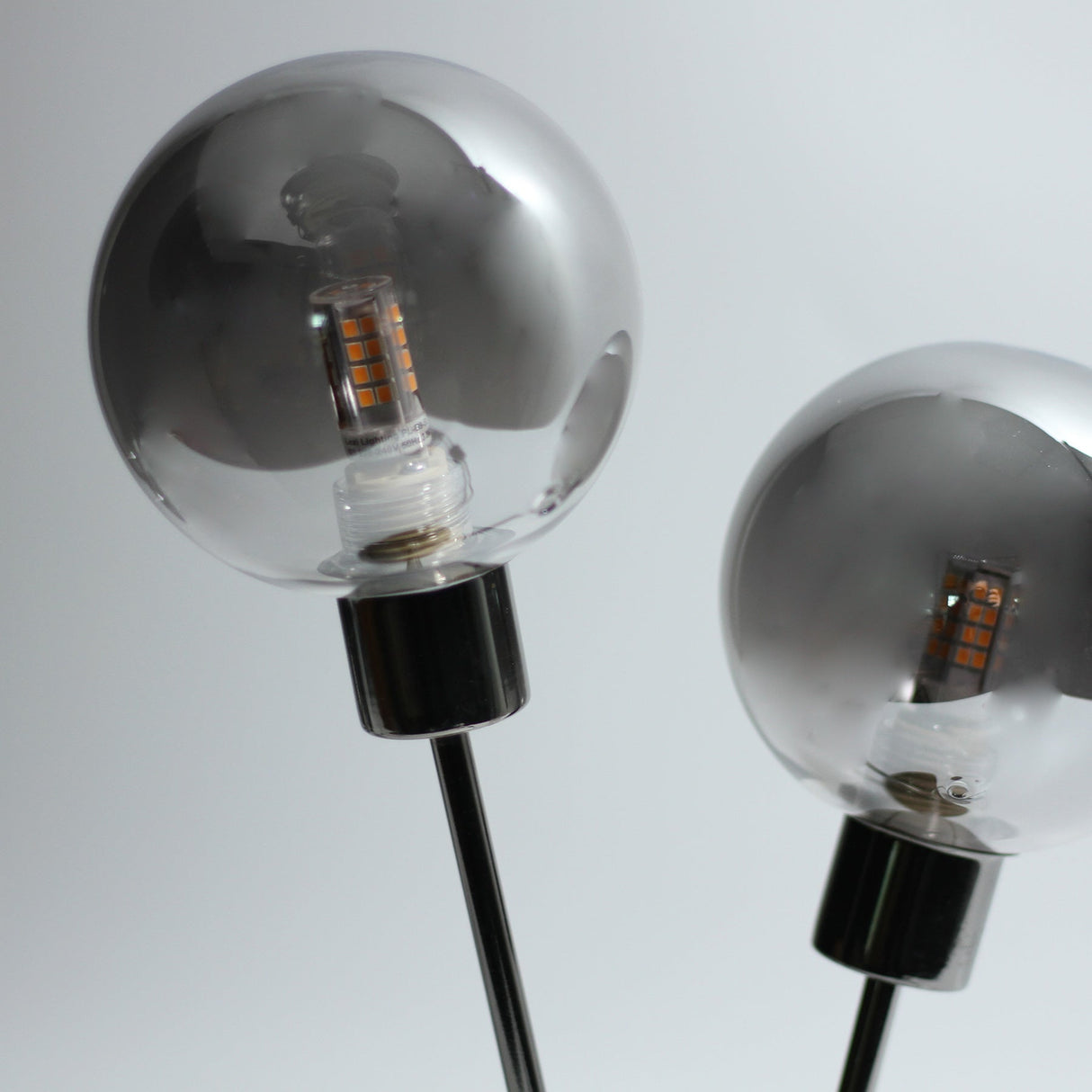 Grette Modern Black Chrome Table Light