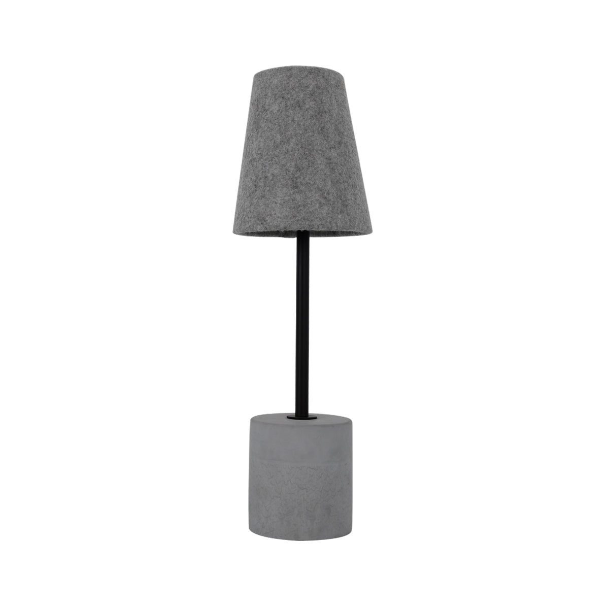 Industrial Elegance: Jerome Grey Table Lamp