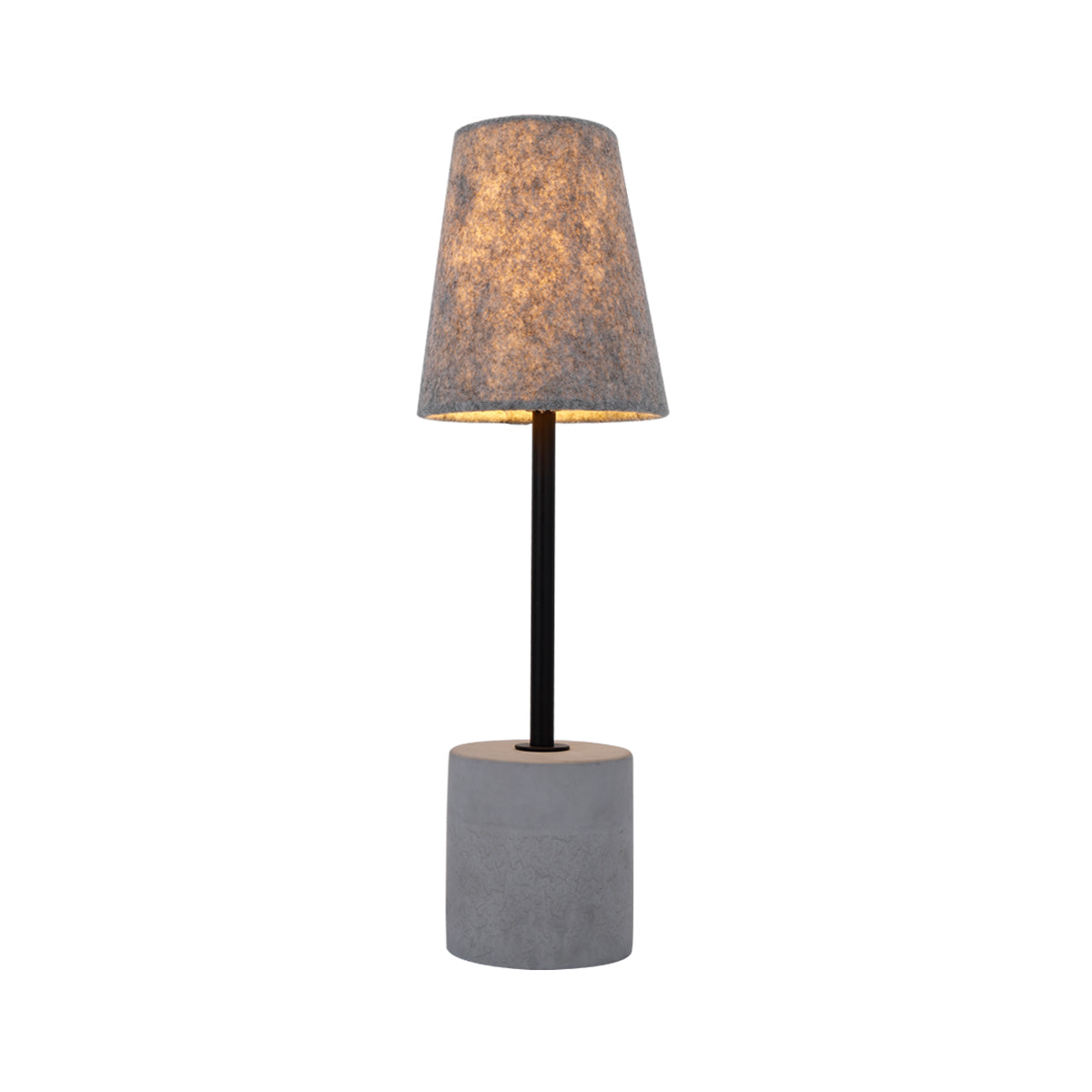 Industrial Elegance: Jerome Grey Table Lamp
