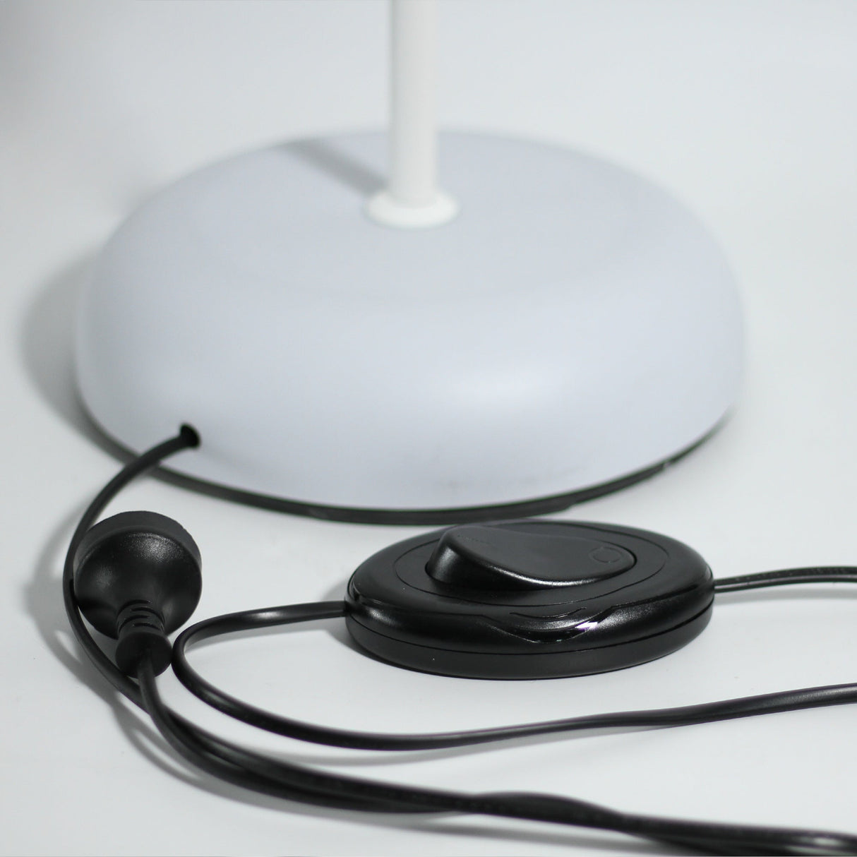 Audrey Adjustable Dual-Head Floor Lamp - White