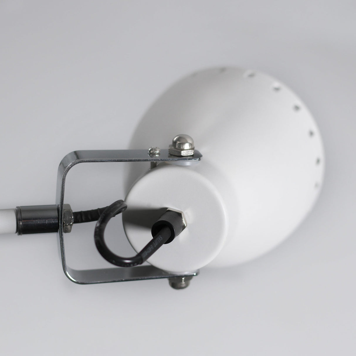 Audrey Adjustable Dual-Head Floor Lamp - White