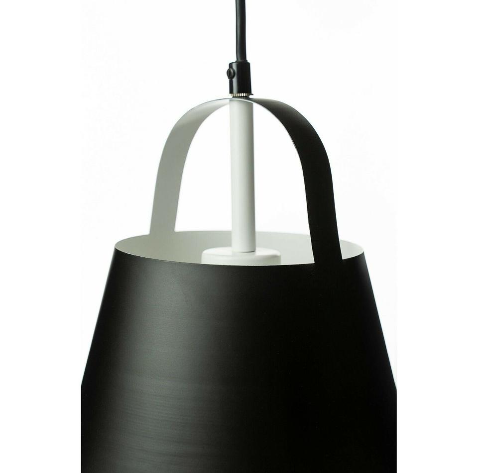Sleek Black Cone Pendant Light - Clark Design