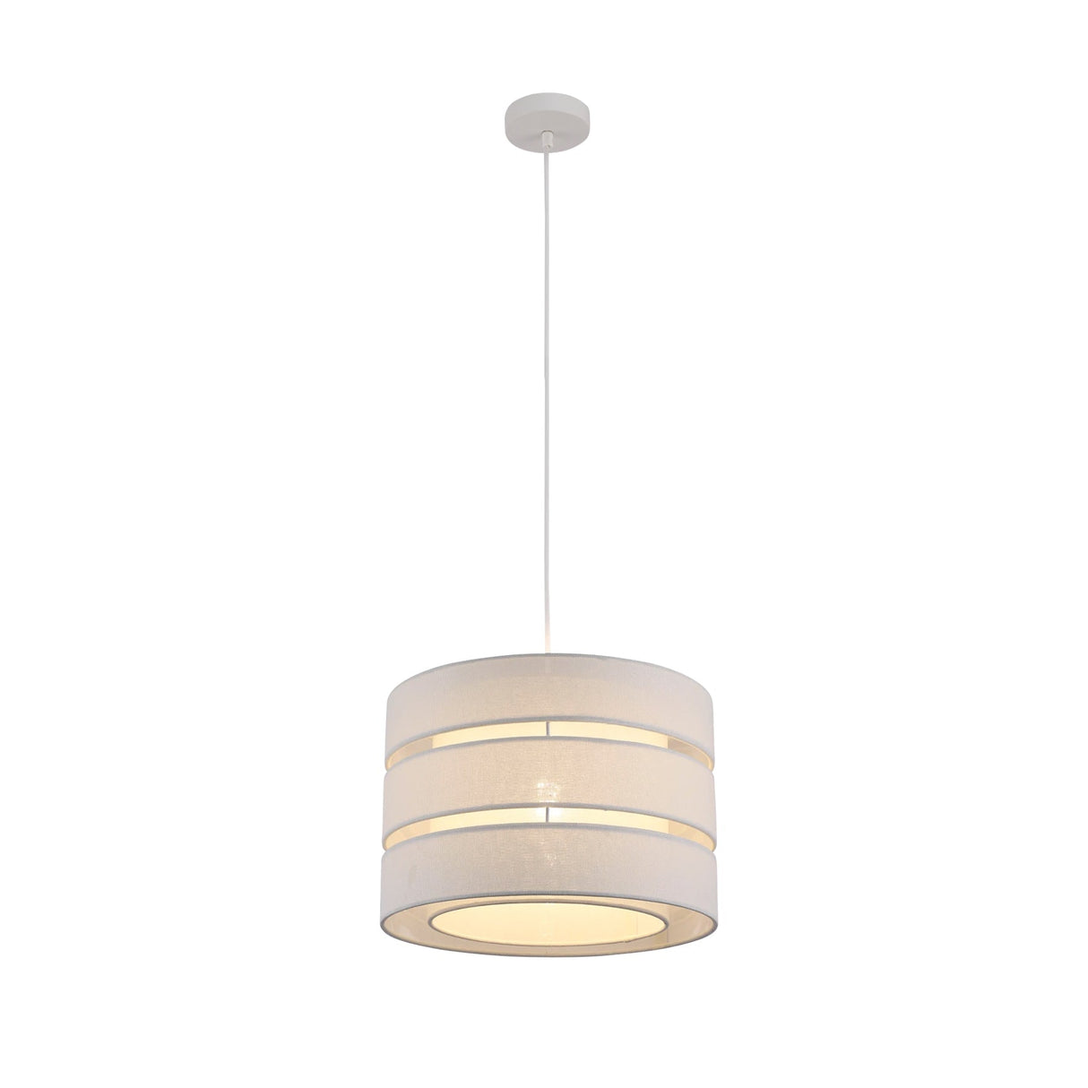 Elegant Trio White Pendant Light