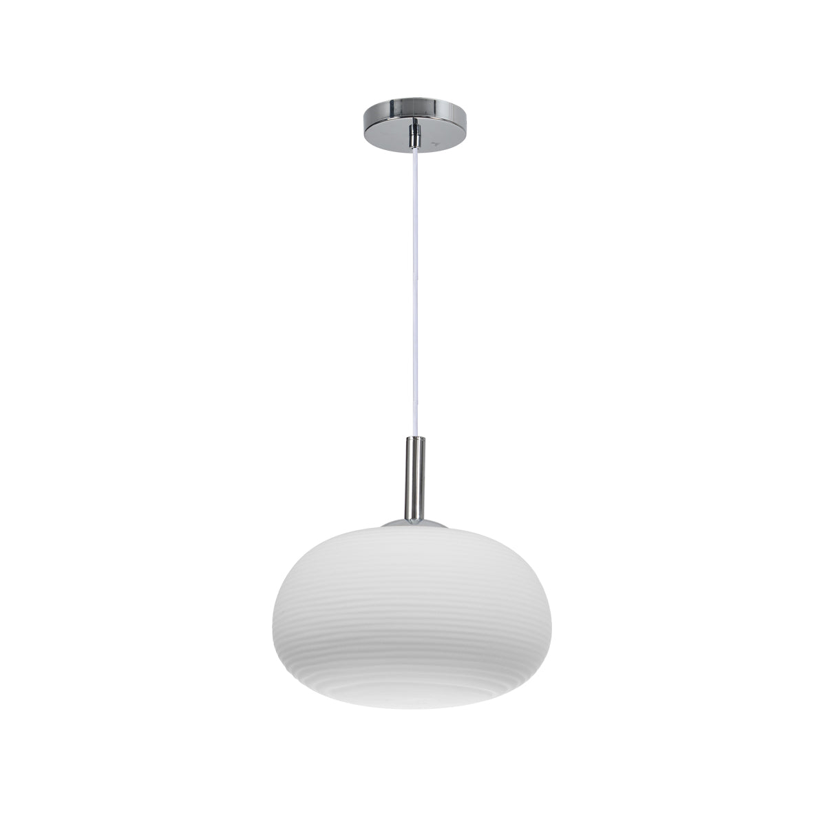 Celia Elegant Frosted Glass Pendant Light