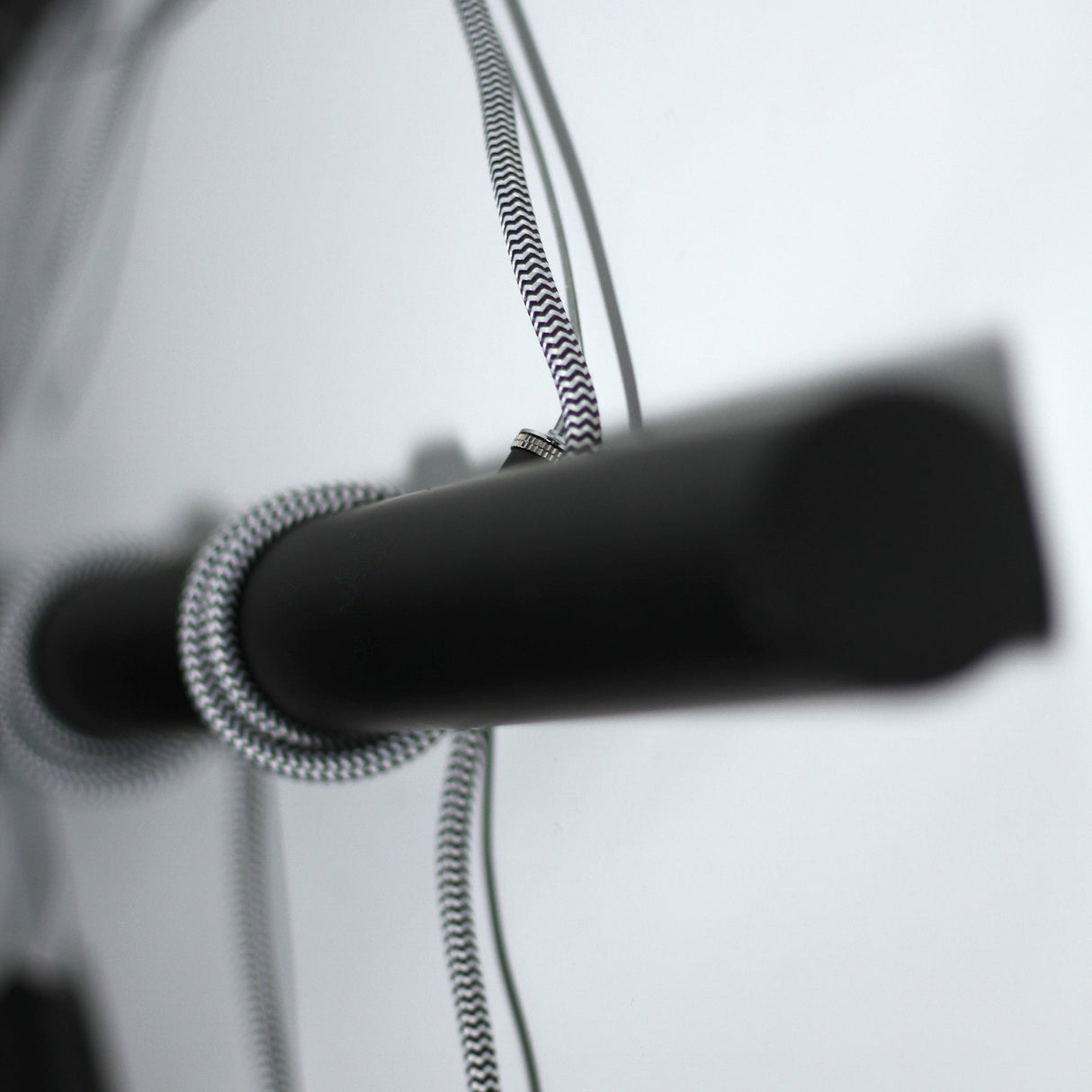 Bikkel Black Four-Light Suspension Lamp