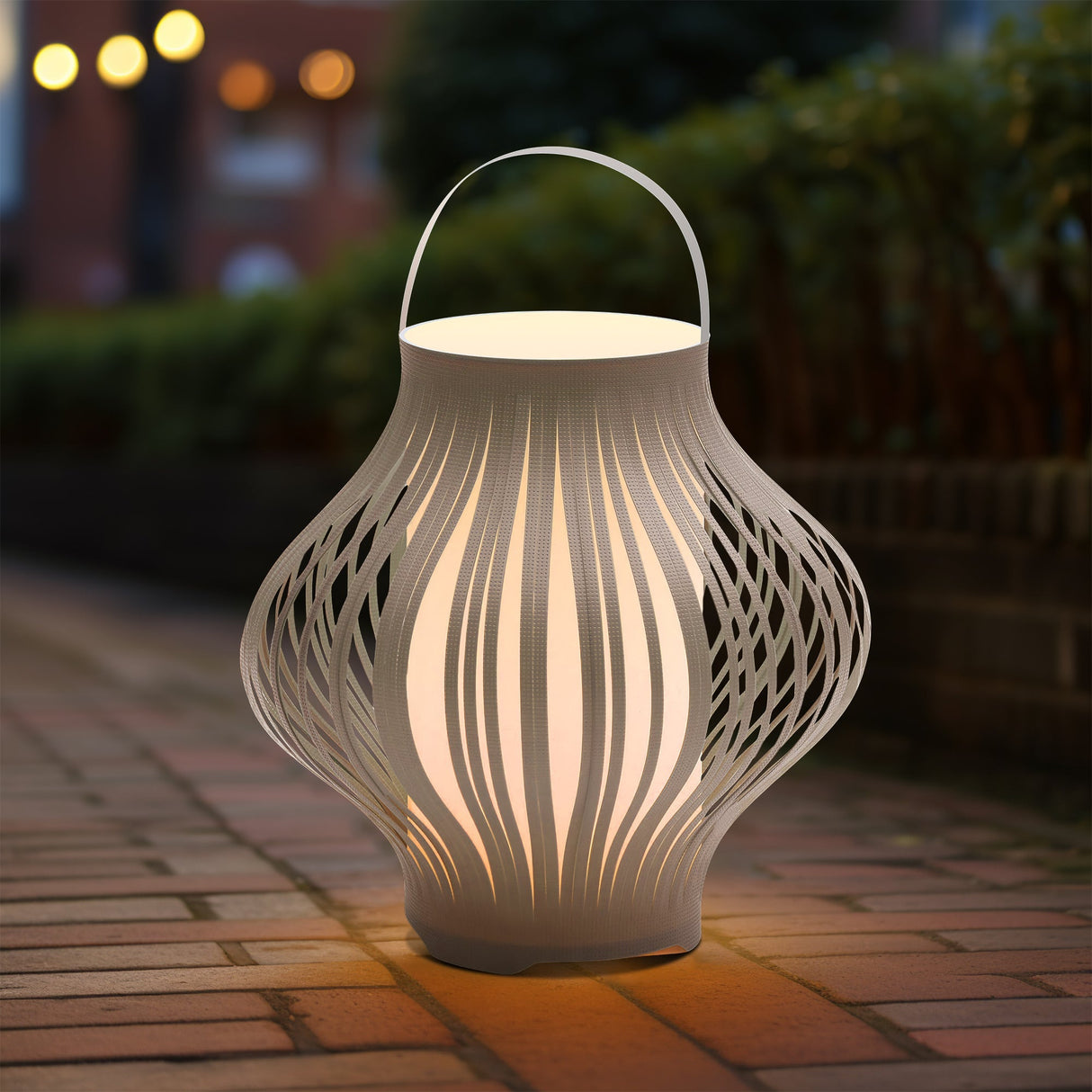 LED Retractable Lantern - Grey