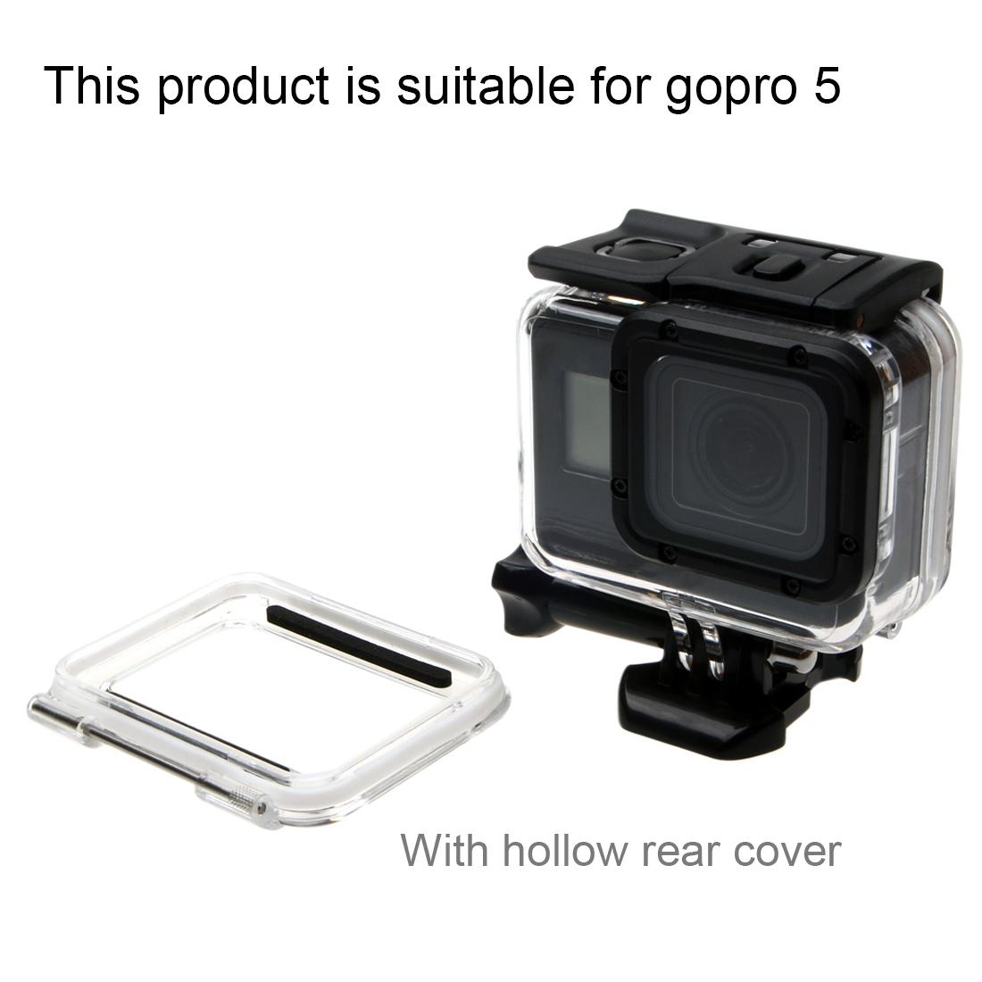 Waterproof Housing Case for Gopro Hero 6 / 5 - Easy Mounting and Lens Protection