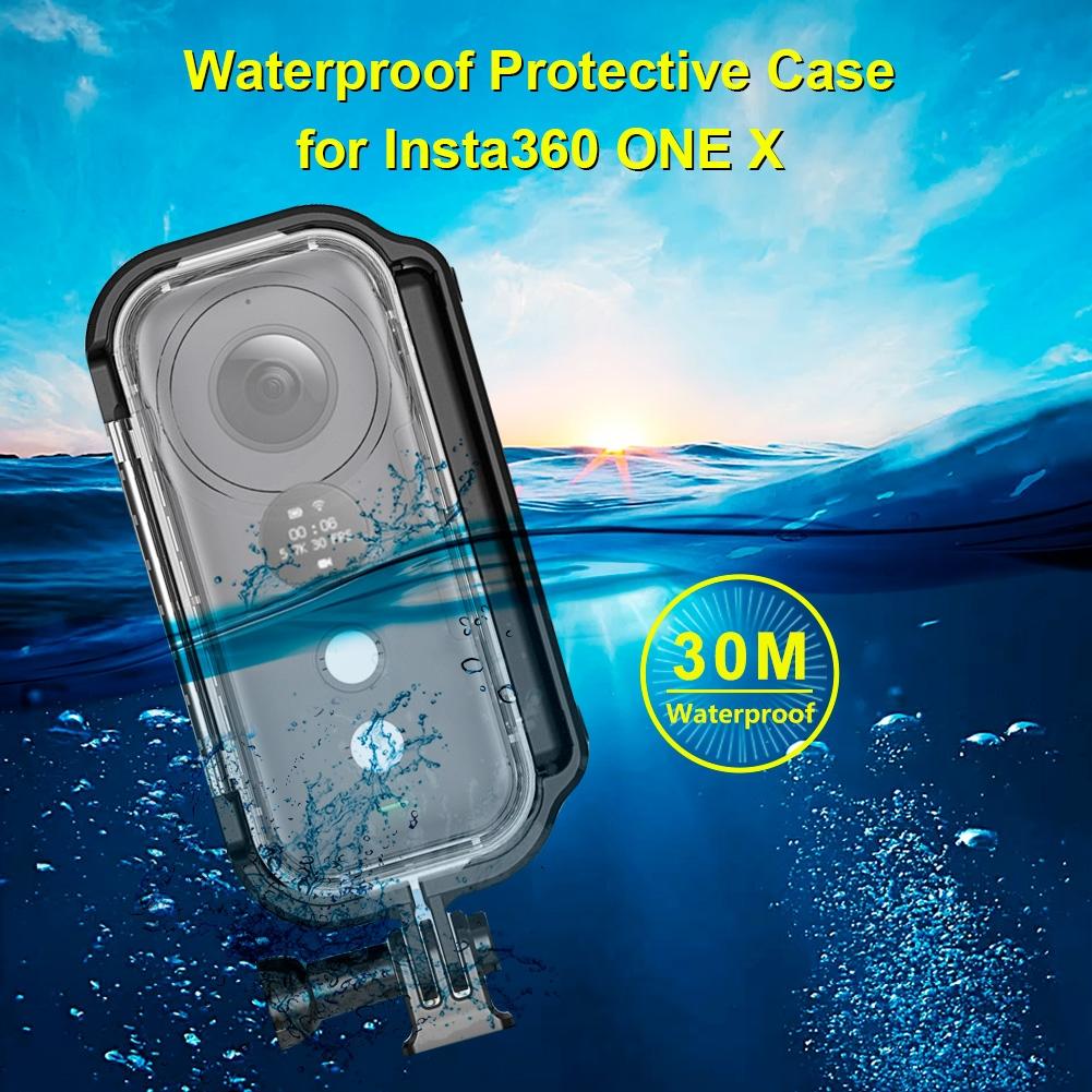 Waterproof Housing for Insta360 one x - 30m Depth