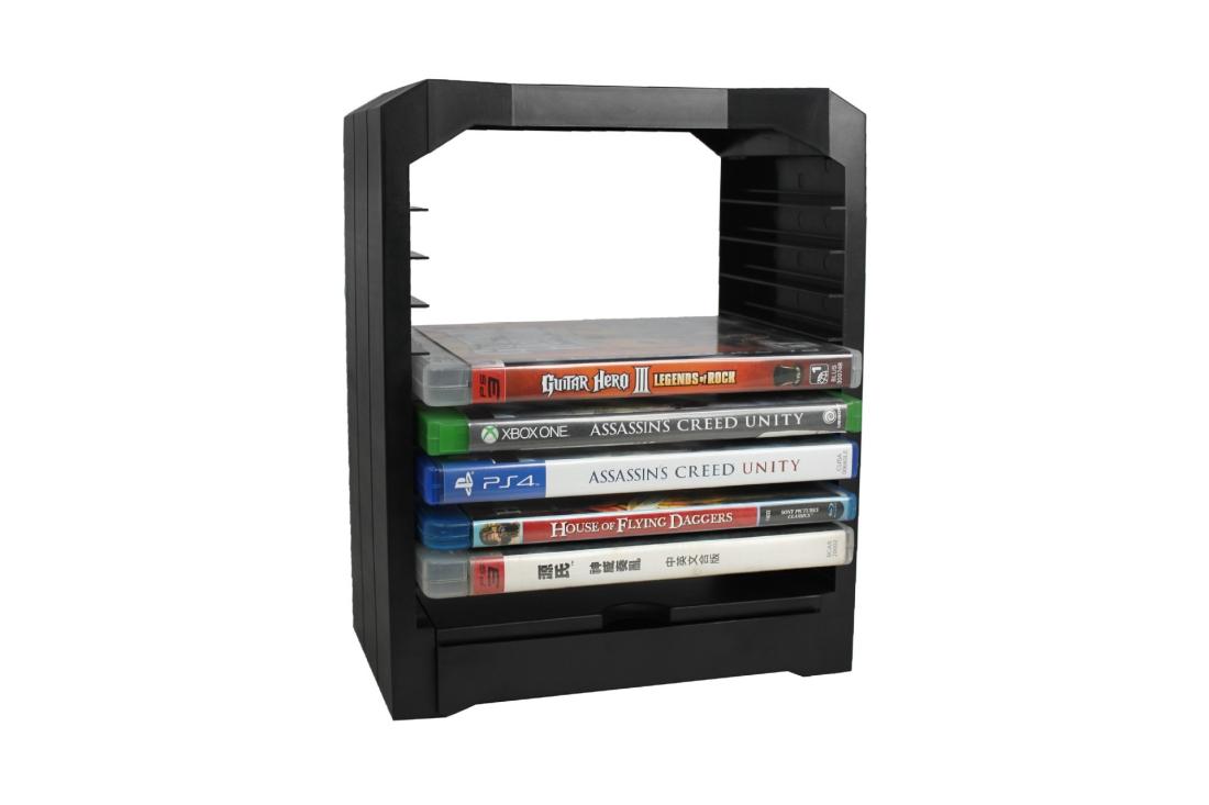 Ps4 Game Disc Storage Box - Organize Accessories & Host Panel