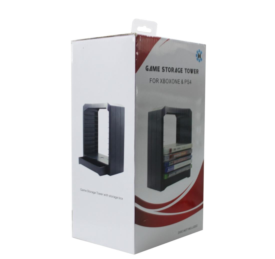 Ps4 Game Disc Storage Box - Organize Accessories & Host Panel