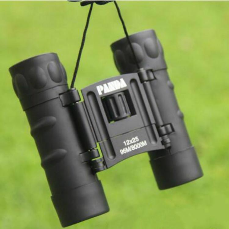 High Power Night Vision Binoculars - 12x25 Hd Pocket Telescope