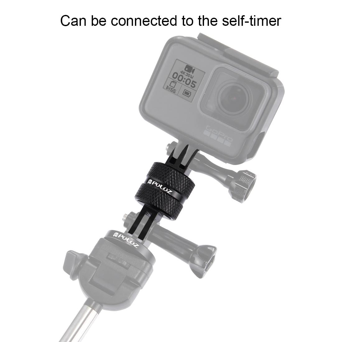 360 Degree Rotation Swivel Arm Tripod Mount for Action Cameras