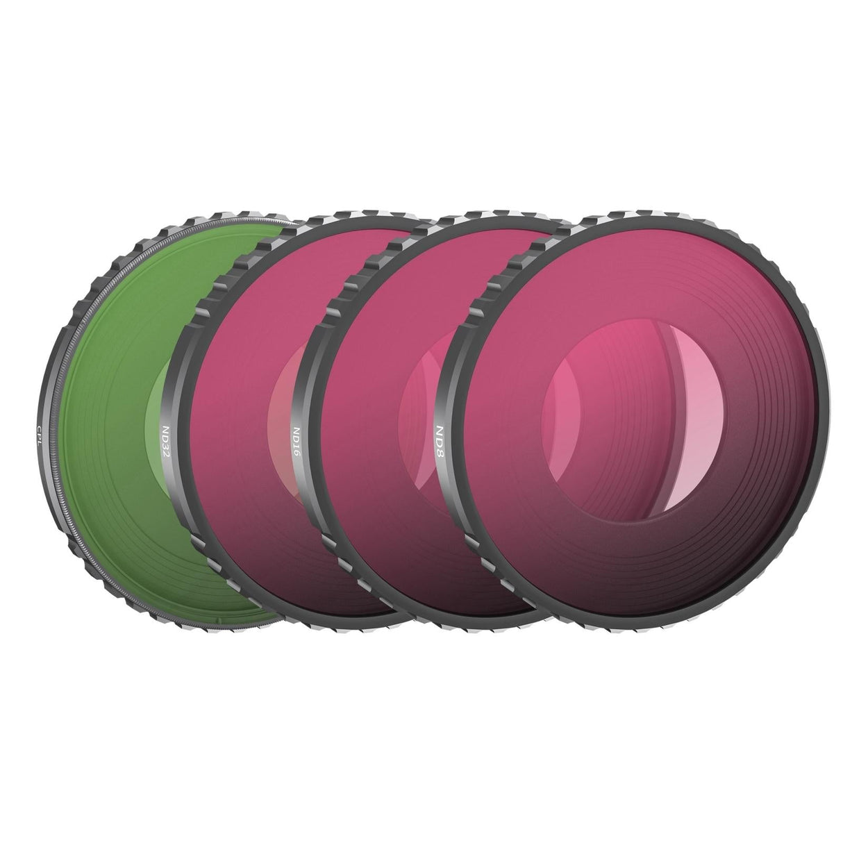 4-in-1 Lens Filter Set for Dji Action 4 - Nd8 Nd16 Nd32 Cpl