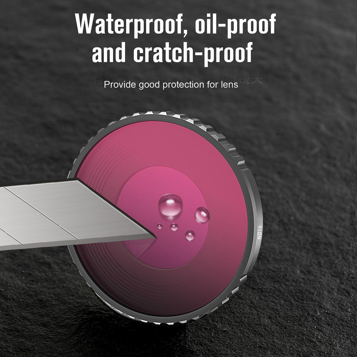 4-in-1 Lens Filter Set for Dji Action 4 - Nd8 Nd16 Nd32 Cpl